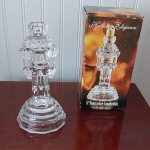 Vintage St. George nutcracker candlestick